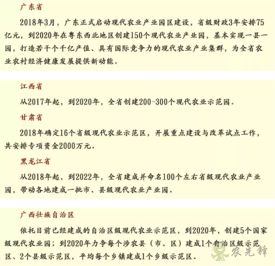 中央財政百億扶持資金支持現代農業產業園！ 申請又需要哪些事項？